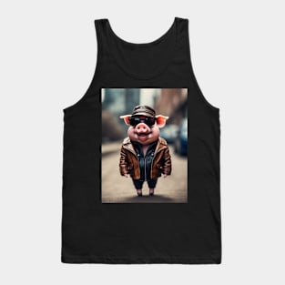 Funny pig Tank Top